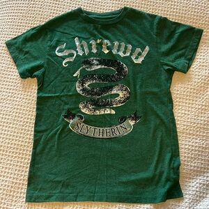 Boys Harry Potter Slytherin T-shirt size small
